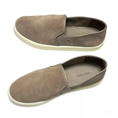 Vince Blair Taupe Suede Slip On Sneaker 6M • $30