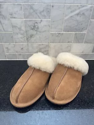 Women's UGG Scuffette Chestnut  Slippers- Size 8- #1106872 • $39.99