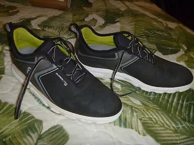 Mens Footjoy Golf Shoes Superlites Xp Black Sneakers Lightweight • $15.99