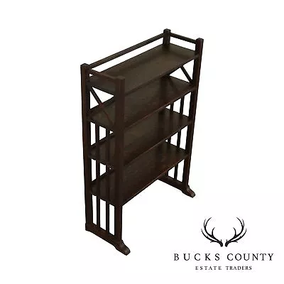 $1495 • Buy Antique Mission Oak 4 Tier Book Rack