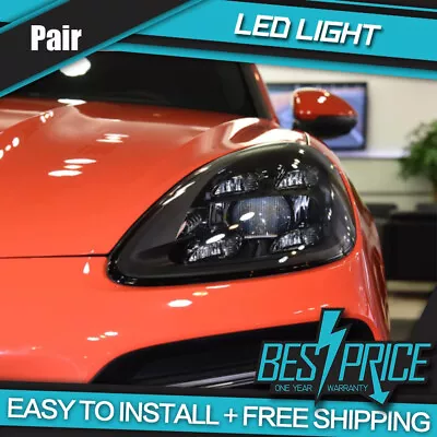 $1780 • Buy For Porsche Cayenne LED Headlight 2011-2018 Upgrade Headlights DRL H/Low Beam