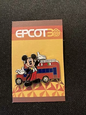 Disney Wdw Epcot 30th Anniversary Reveal Conceal Mystery Double Decker Bus Pin • $99.99