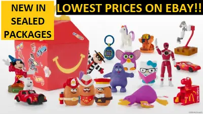 2019 McDonalds SURPRISE RETRO 40TH ANNIVERSARY Happy Meal Toys YOU PICK 1 OR SET • $3.99