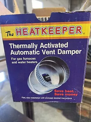 NEW (Old Stock) 6  Thermally Actuated Vent Damper • $35