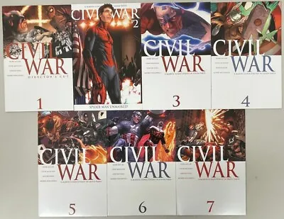CIVIL WAR #1-7 Marvel Comics (2006) • $13.99