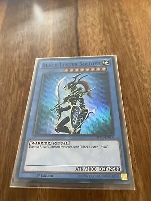 $20 • Buy Yugioh - Black Luster Soldier 1st Edition Super Rare DPBC-EN006 (With Sleeve)