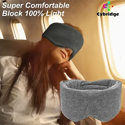 $18.99 • Buy Professional Large Sleep Masks Blindfold 100% Cotton Comfortable Eye Masks Cover