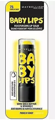 Maybelline Baby Lips Moisturizing Lip Balm 75 Fierce N Tangy  • $3.99