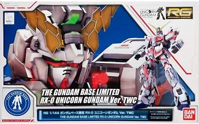 RG Gundam Base RX-0 Unicorn Gundam Ver.TWC Mobile Suit Gundam Unicorn Model Kit • $56.93