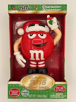 M&M's 2015 Limited Edition Character  Candy Dispenser RARE Christmas • $20