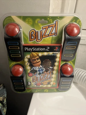 £40 • Buy Buzz The Sports Quiz Ps2 Bundle ** With Buzzers New
