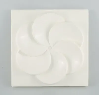 IKEA  Rabatt  Wall Decoration In White Plastic. Verner Panton Style. • $420