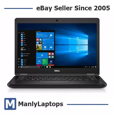 Dell Latitude 5480 FHD 14  Laptop Computer I5-6440HQ 2.6GHz 8GB RAM 256GB SSD • $399.99