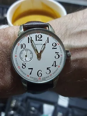 Customized MOLNIJA 18 Jewels Cal.3602 USSR Made Watch • $103