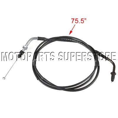 75.5  Throttle Cable For GY6 150cc Scooter Moped Roketa Jonway TaoTao Kazuma JCL • $8.95