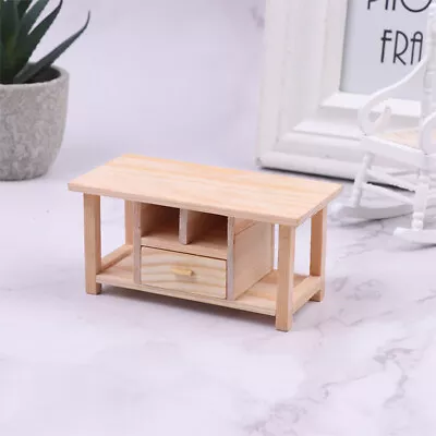 Doll House Miniature Tea Table Model DIY Furniture Decor Accessories Toys • $19.16