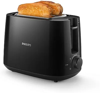£39.96 • Buy Philips Toaster 8 Settings Integrated Bun Warming Rack Cancel Button 900 Watts