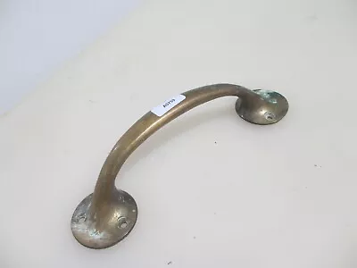 £11 • Buy Vintage Brass Door Handle Shop Pull Pub Old Art Deco Antique Reclaim 7.5 