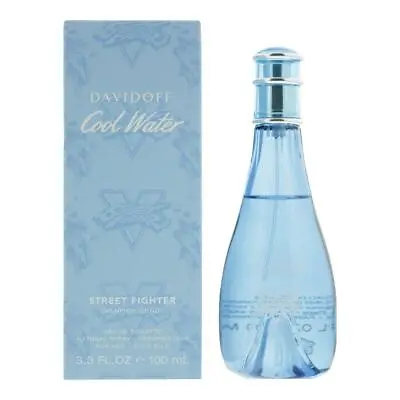 Davidoff Cool Water Street Fighter Champion Edition For Her EDT 100ml Spray • £20.95
