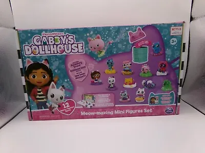 Dreamworks Gabby's Dollhouse Meow-Mazing Mini Figures Set - 12 Figures New  • $25