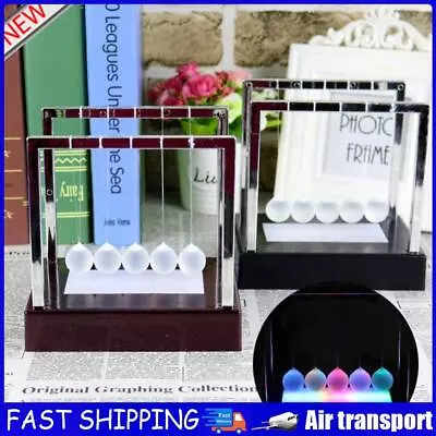 Decompression Newton Balance Swing Ball School Experimental Ball Toy Desk Decors • $20.56