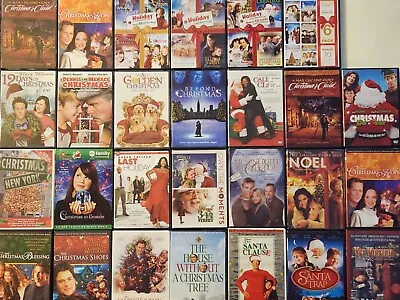 JUMBO CHRISTMAS MOVIES LOT/Pick Your Own Movies/New And Like New / Case Included • $2.99