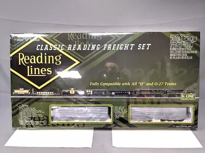 K-Line K-2581-0266 Classic Reading F-7 Freight Car Set-Sealed Box C-10 • $499.99