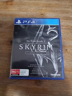 The Elder Scrolls V Skyrim Special Edition - PlayStation 4  PS4 Games  • $18.50