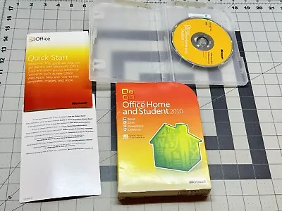 Microsoft Office 2010 Home And Student Family Pack Licensed For 3PCs RETAIL BOX • $58