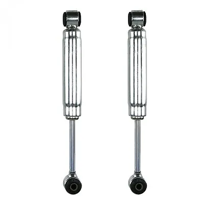 9  Chrome Front Gas Shocks Pair Fits Ford Early 32 I-Beam Solid Axle Kit Street  • $119.94