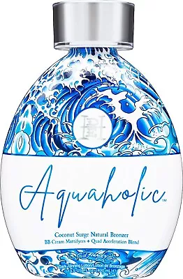 Ed Hardy Aquaholic Coconut Surge Natural Bronzer Tanning Lotion - 13.5 Oz. • $23.14