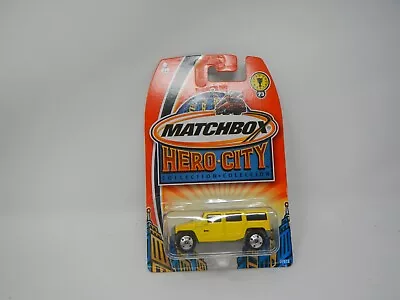 Matchbox Hero City Hummer H2 SUV Concept #73 • $3.99