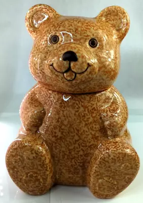 Teddy Bear Cookie Jar Vintage 10 Inch Avon Precious Teddy! • $44.99