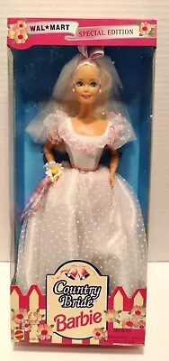 Vintage Barbie COUNTRY BRIDE Special Edition Doll 1994 Mattel 13614 New In Box • $15.95