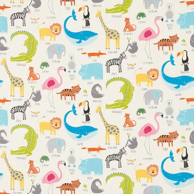 £167 • Buy Roman Blind Scion Animal Magic Tutti Frutti Chalk Interlined Track MTM