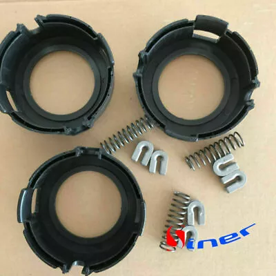 3 Pcs X Bump Trimmer Head Tap Cover & Eyelet For Husqvarna T35 Line 544044402 • $17.88