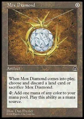 MTG Mox Diamond Near Mint Normal Stronghold • $630.99