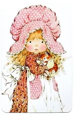 $4 • Buy Sarah Kay Girl Cat Swap Card Playing Card Blank Back (1 Off Only)