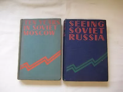 Soviet Russia Soviet Moscow - 1st Editions 1932 • $32.84