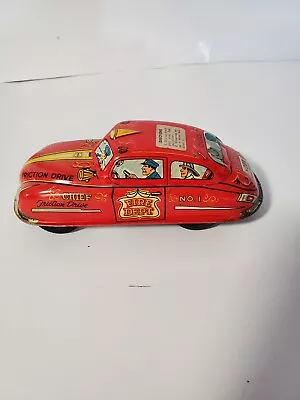 Fire Chief Friction Car With Directions On Roof!!! • $109.37
