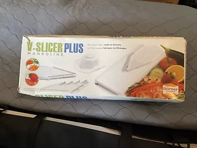 Swissmar Borner V-Slicer Plus Mandoline - WITH BOX • $9.99