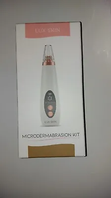 LUX SKIN Microdermabrasion Kit Skin Rejuvenation Pore Vacuum And Exfoliator  • £30