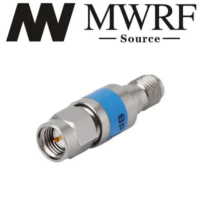 3dB 2W 6GHz SMA Attenuator SMA Male To SMA Female Connector Adaptor; US Stock • $13.49