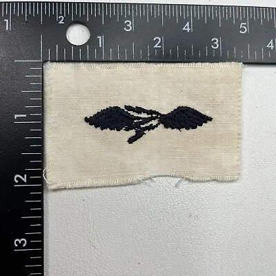 Military (? Navy Wings ?) Patch (Rating Badge Or Collar Insignia ?) 19K5 • $4.99