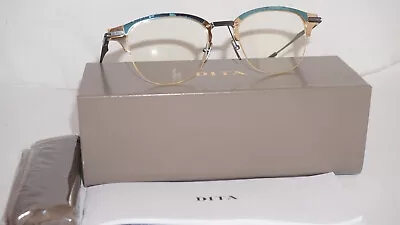 DITA Eyeglasses New IAMBIC Black Green Gold DTX143-A-01 52 21 140 • $808.40