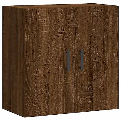  600mm Dark Brown Kitchen Cabinet Unit Wall 2Door Cupboard 60cm Itzcominghome • £60.16