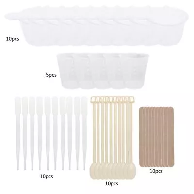 DIY Epoxy Resin Molds Jewelry Making Tool Kit With Stirrers Droppers Spoons Cups • $15.64