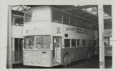 £0.42 • Buy Merseyside Pte Black+white Bus Photo 1493 Leyland Atlantean Photograph Picture.