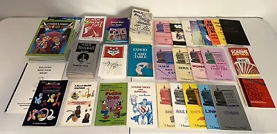 Magic Trick Books Lot Over 100 Booklets • $45