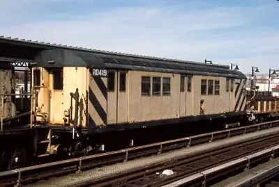 Ny Subway -mow - Rider Car - Culver Line - Action Slide - 2024 • $6